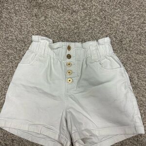 Lilly Pulitzer White High Waist Shorts